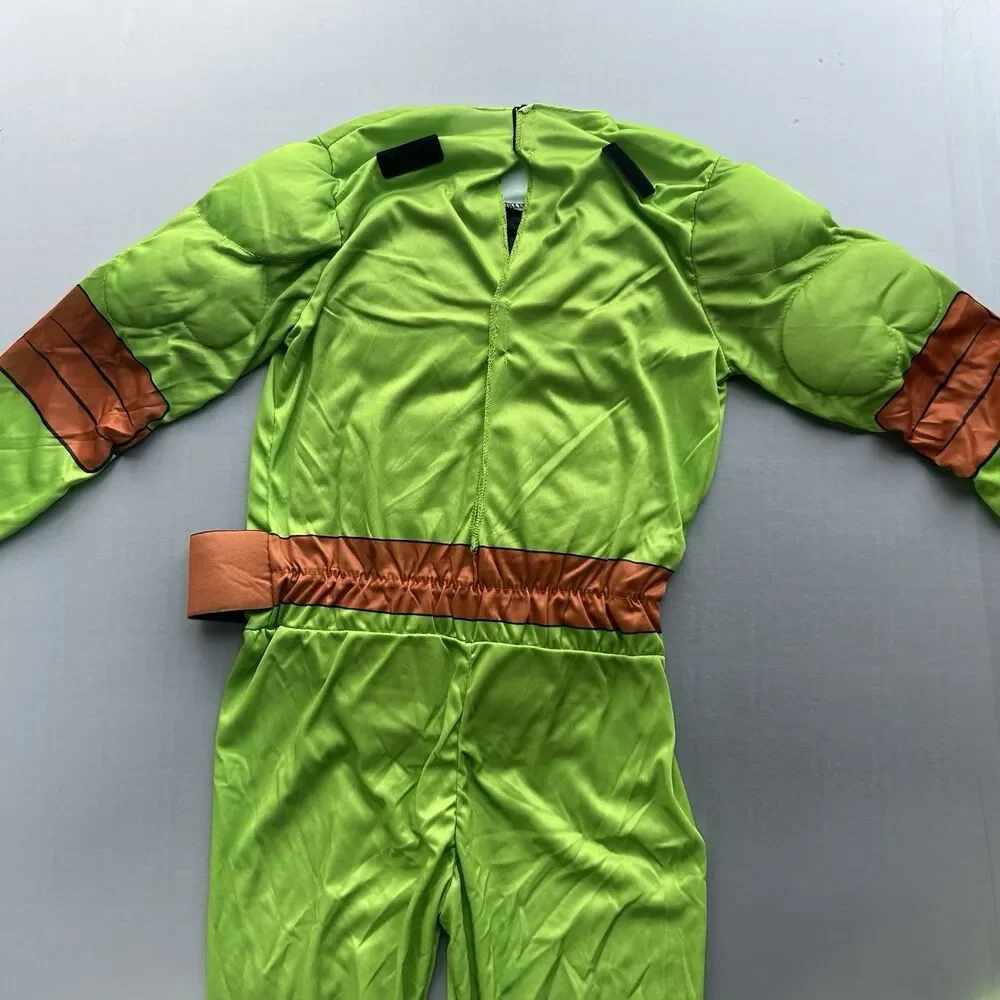 Michelangelo Teenage Mutant Ninja Turtles Halloween Costume Boys M 7-8 NO BUCKLE
